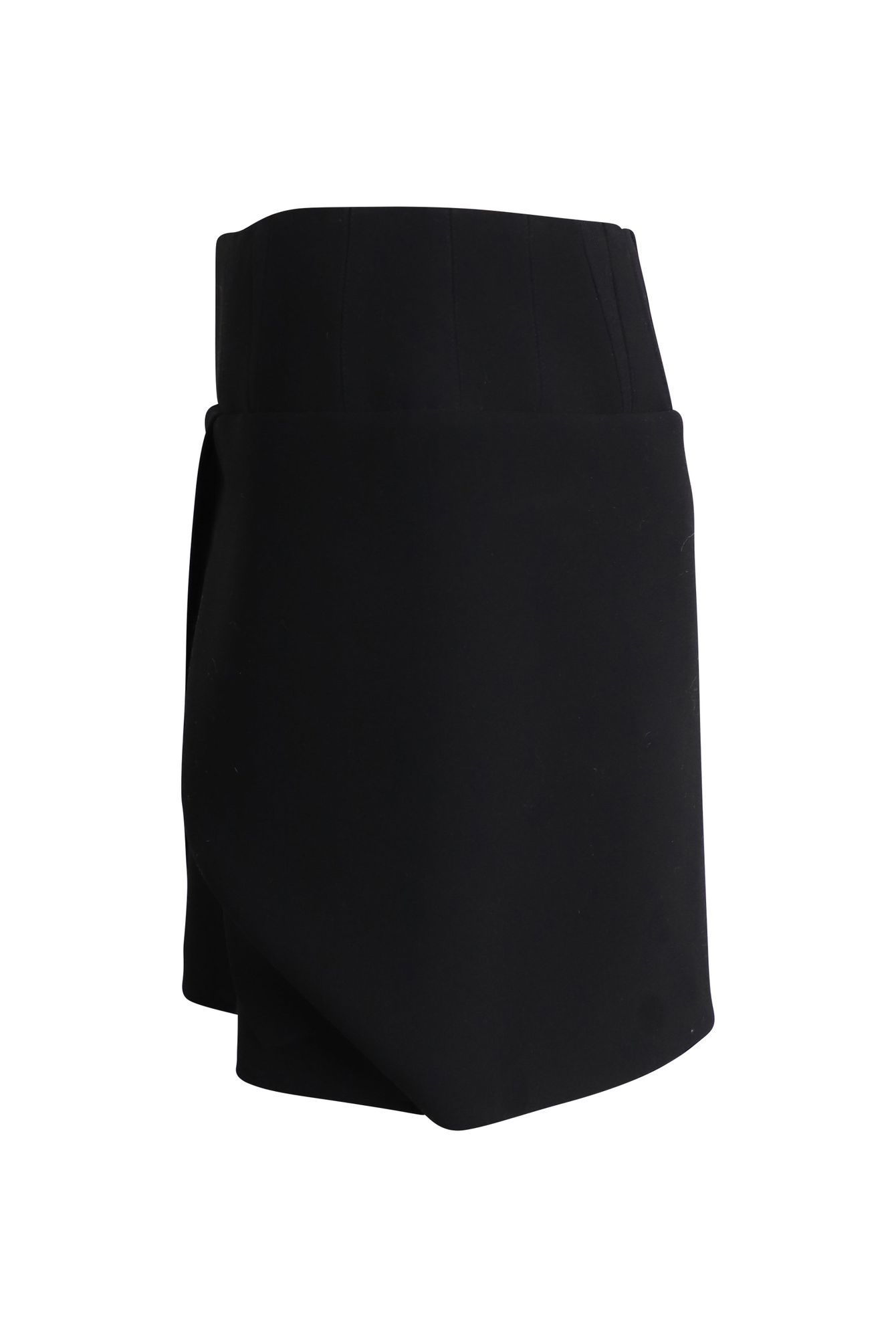 Balenciaga Preloved Mini Skirt in Black Acetate