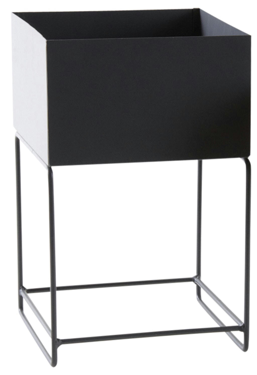 - Sellettes de jardin en métal (lot de 2) carré