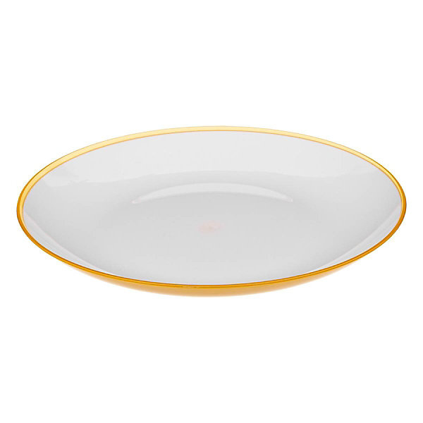 Assiette 25 cm Jaune moutarde Square - 5Five