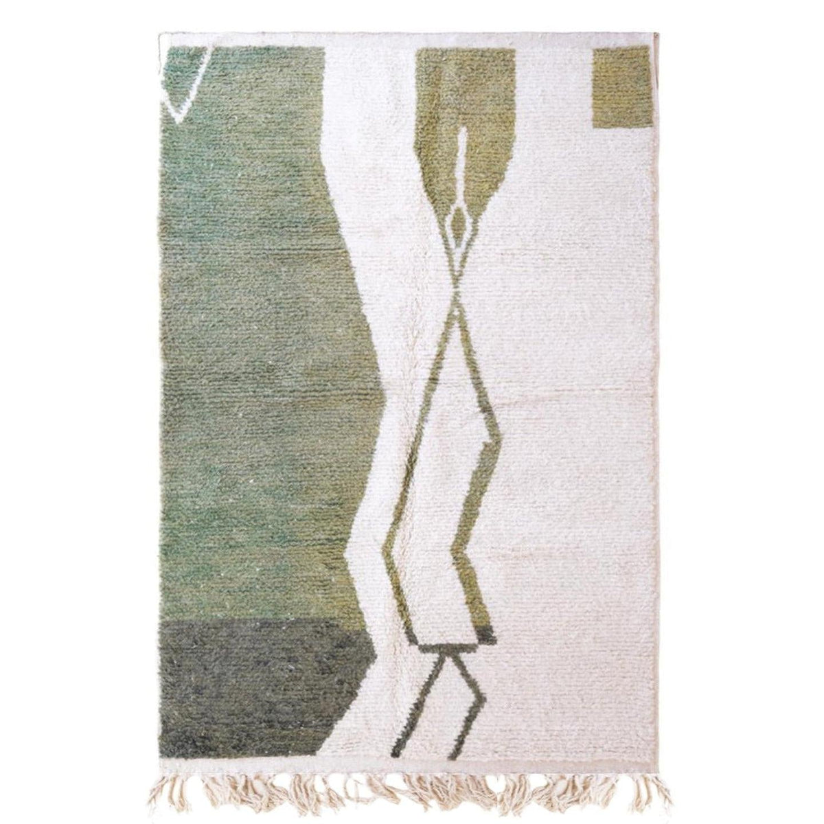 AFK Living vloerkleed Berber - handgemaakt - Wol - 120 cm x 170 cm