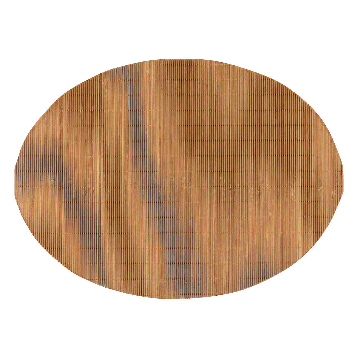 Individual de mesa oval 48x35cm em bambu