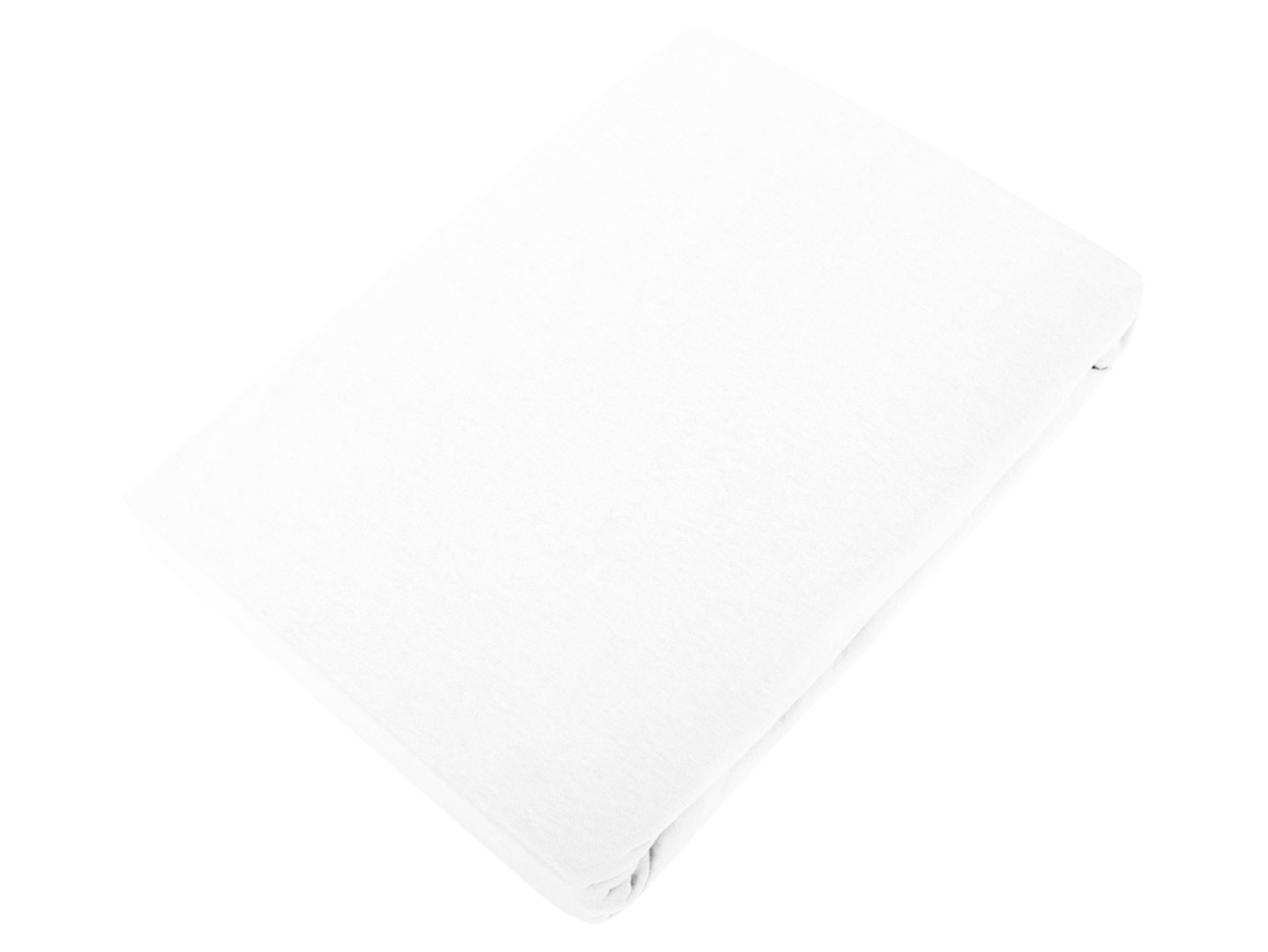 Prześcieradło z gumką Ray bawełniane 90x200 cm białe