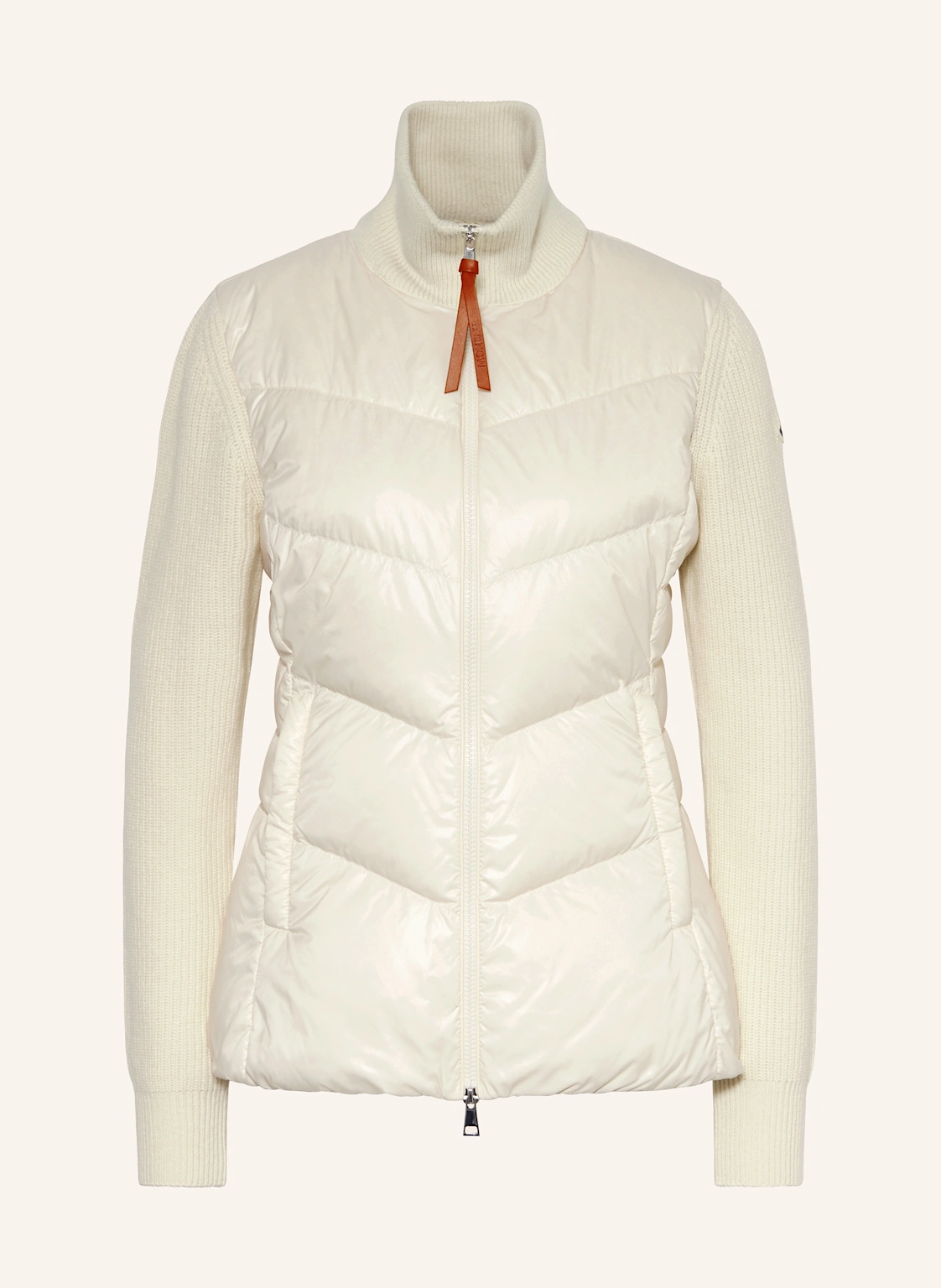 MONCLER Daunenjacke im Materialmix