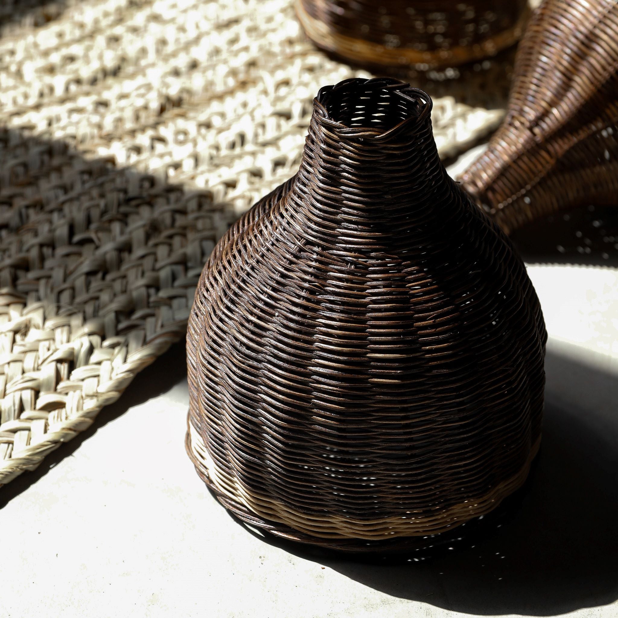 Household Hardware - Lamp - Bedside Lamp - Rattan