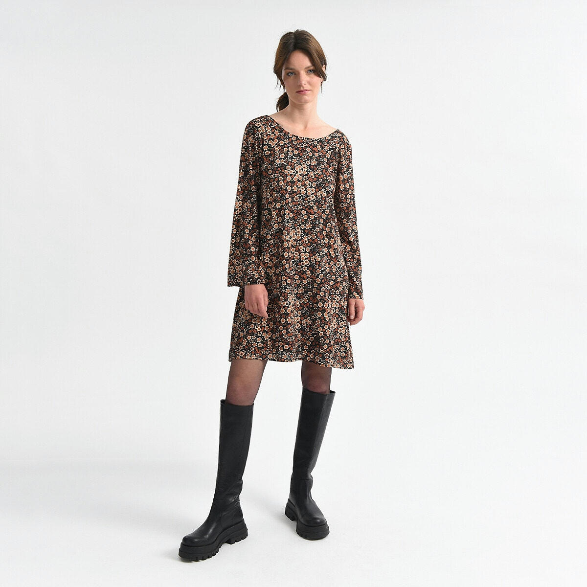 Robe courte imprimée