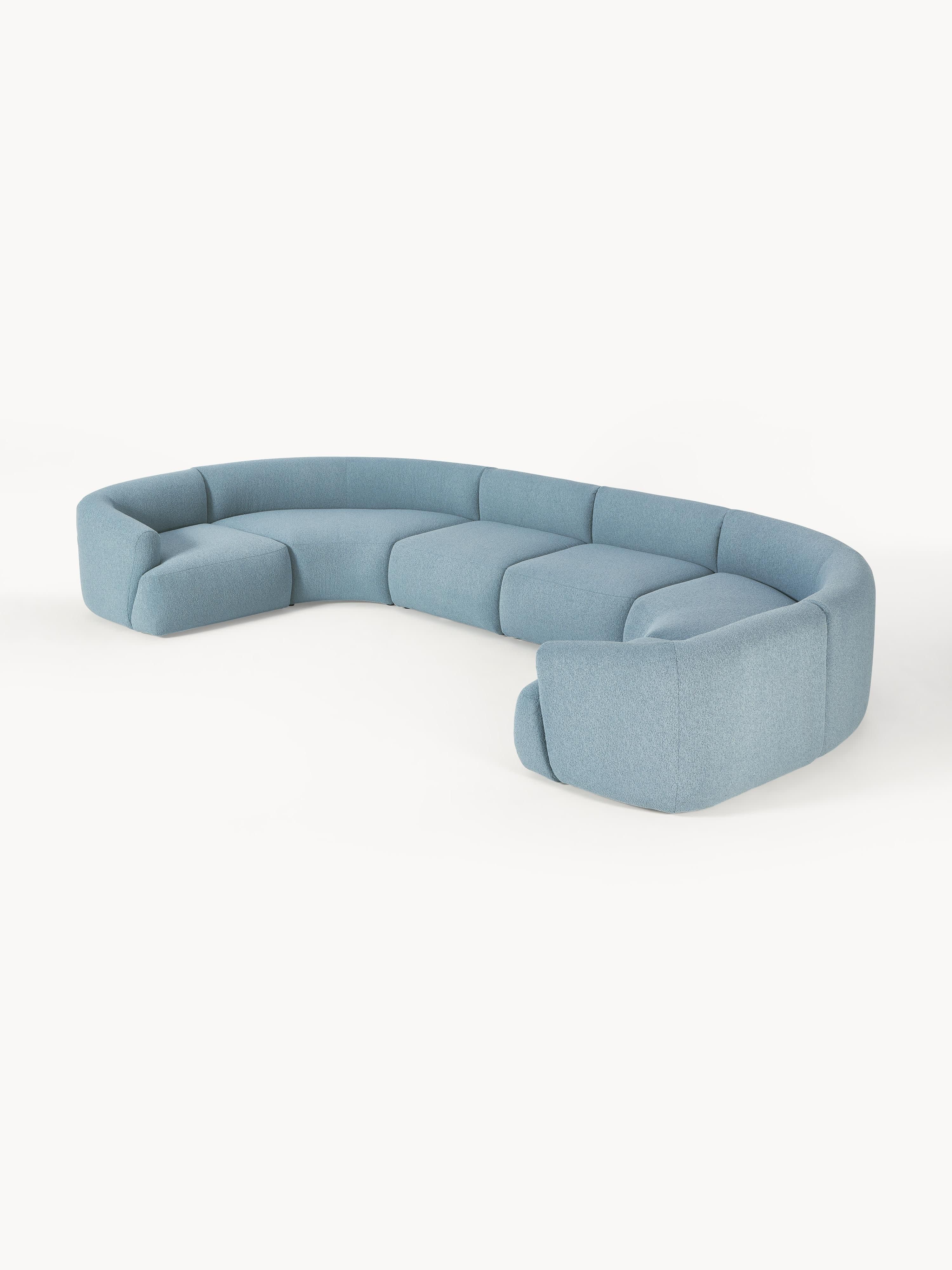 Modulares XL Bouclé-Sofa Sofia