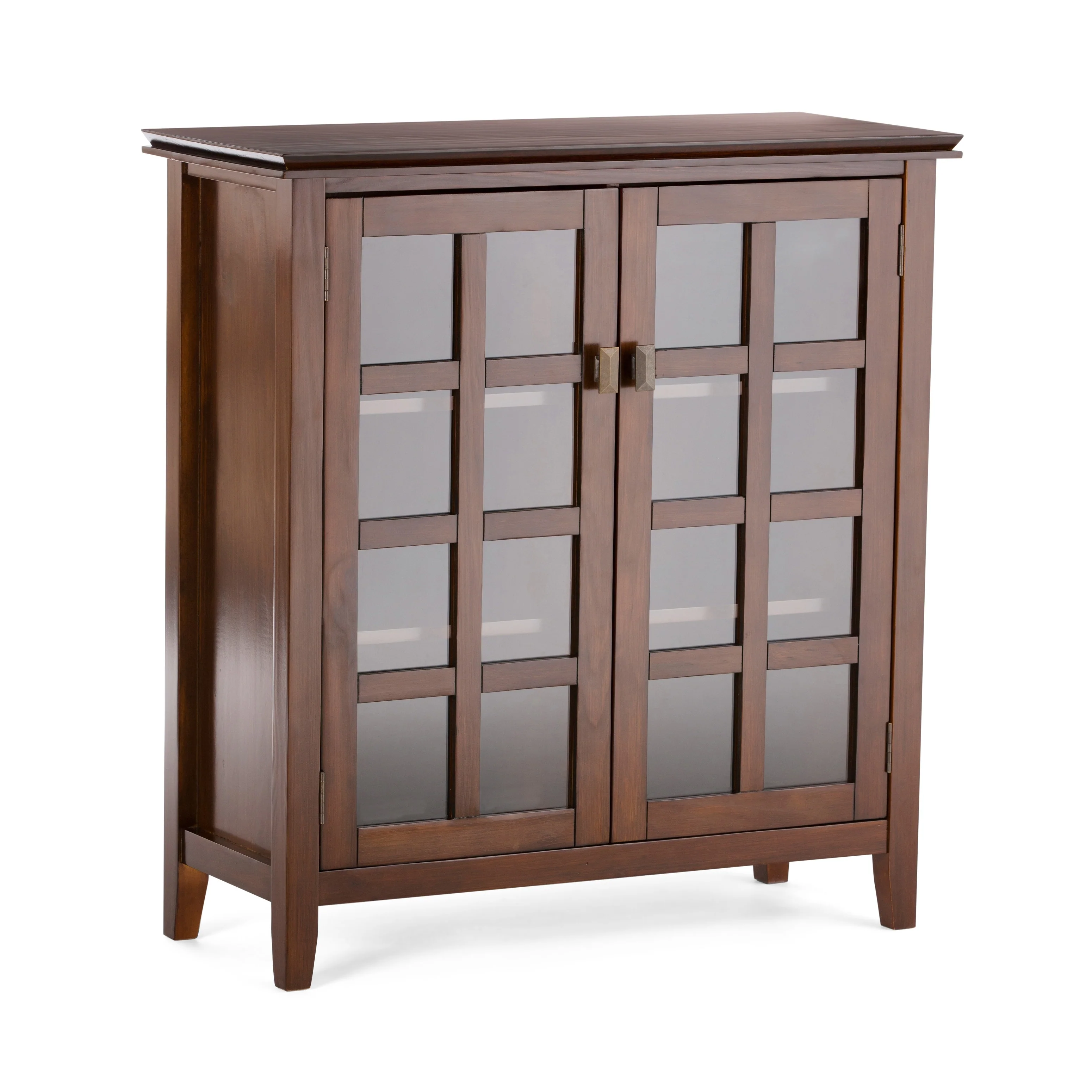 WYNDENHALL Stratford Solid Wood Transitional Medium Storage Cabinet - 38w x 16.1d x 40.6 h