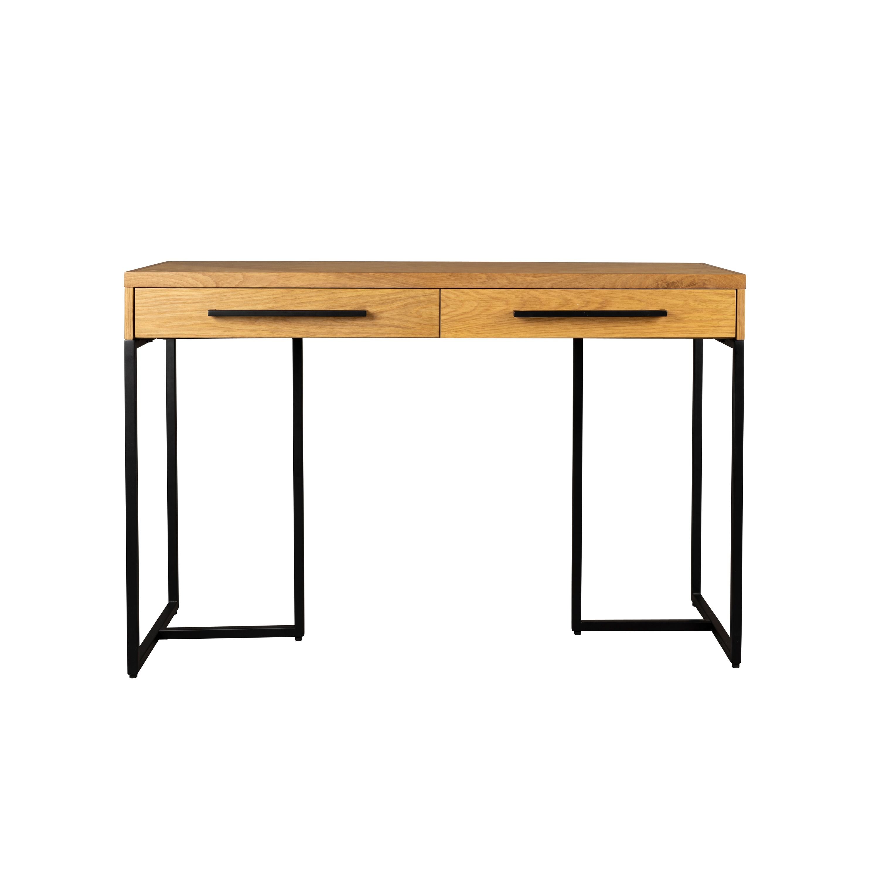 Dutchbone Class Consoletafel/ Wandtafel Eikenhout - Bruin