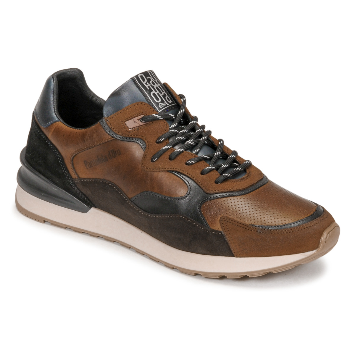 Pantofola d'Oro - TREVISO RUNNER UOMO LOW - Cognac