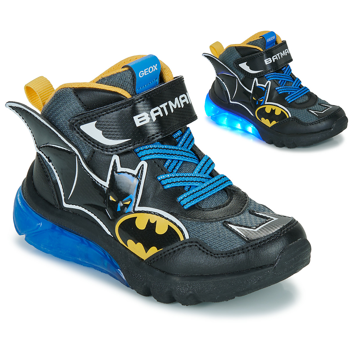 Geox - J CIBERDRON BOY BATMAN - Black