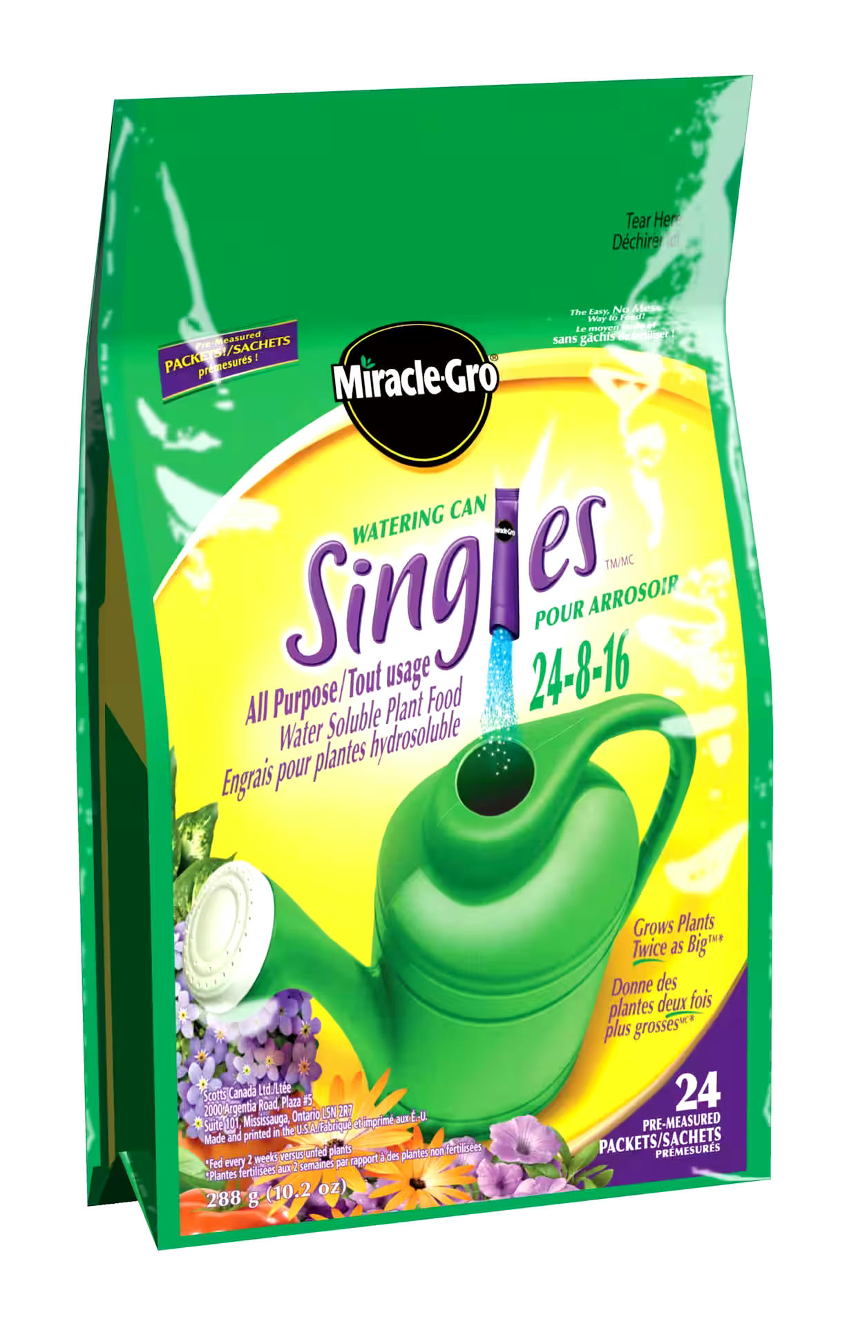 Miracle-Gro® Singles All Purpose Water Soluble Plant Food, 6-pk