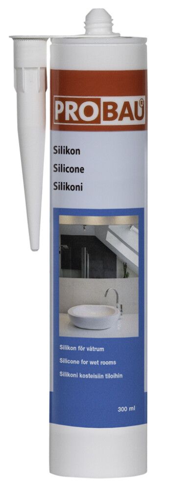 SILIKON PROBAU 300ML HVIT