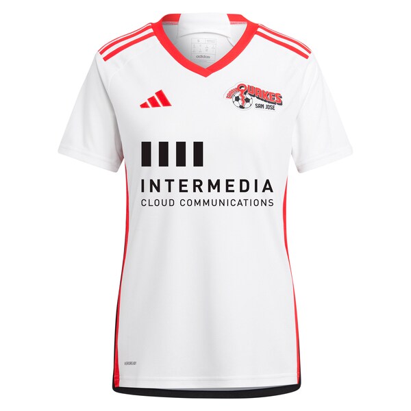 Jeremy Ebobisse San Jose Earthquakes adidas Women's 2024 The 50 Kit Replica Player Jersey - White