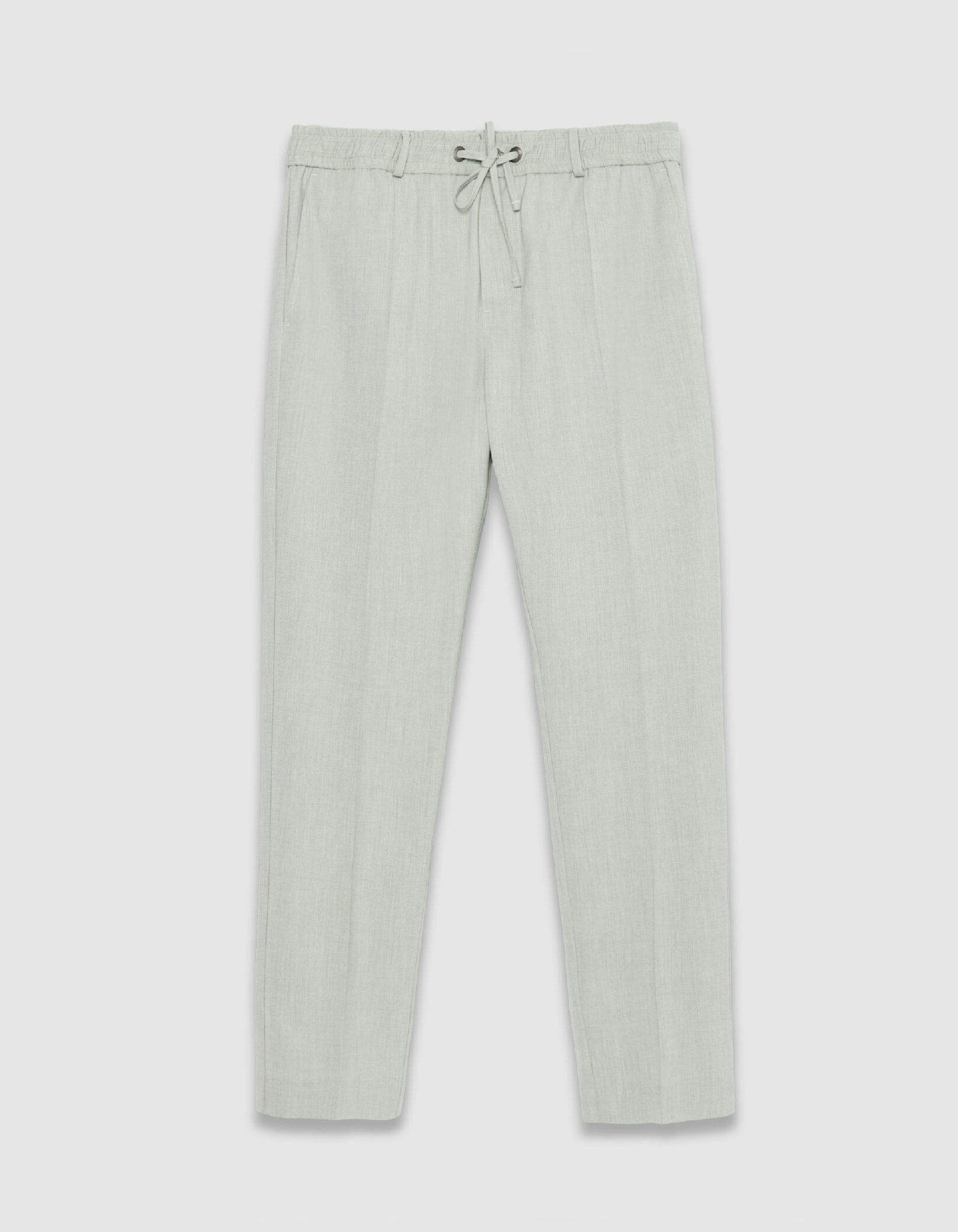 Pantalon de costume vert amande Homme