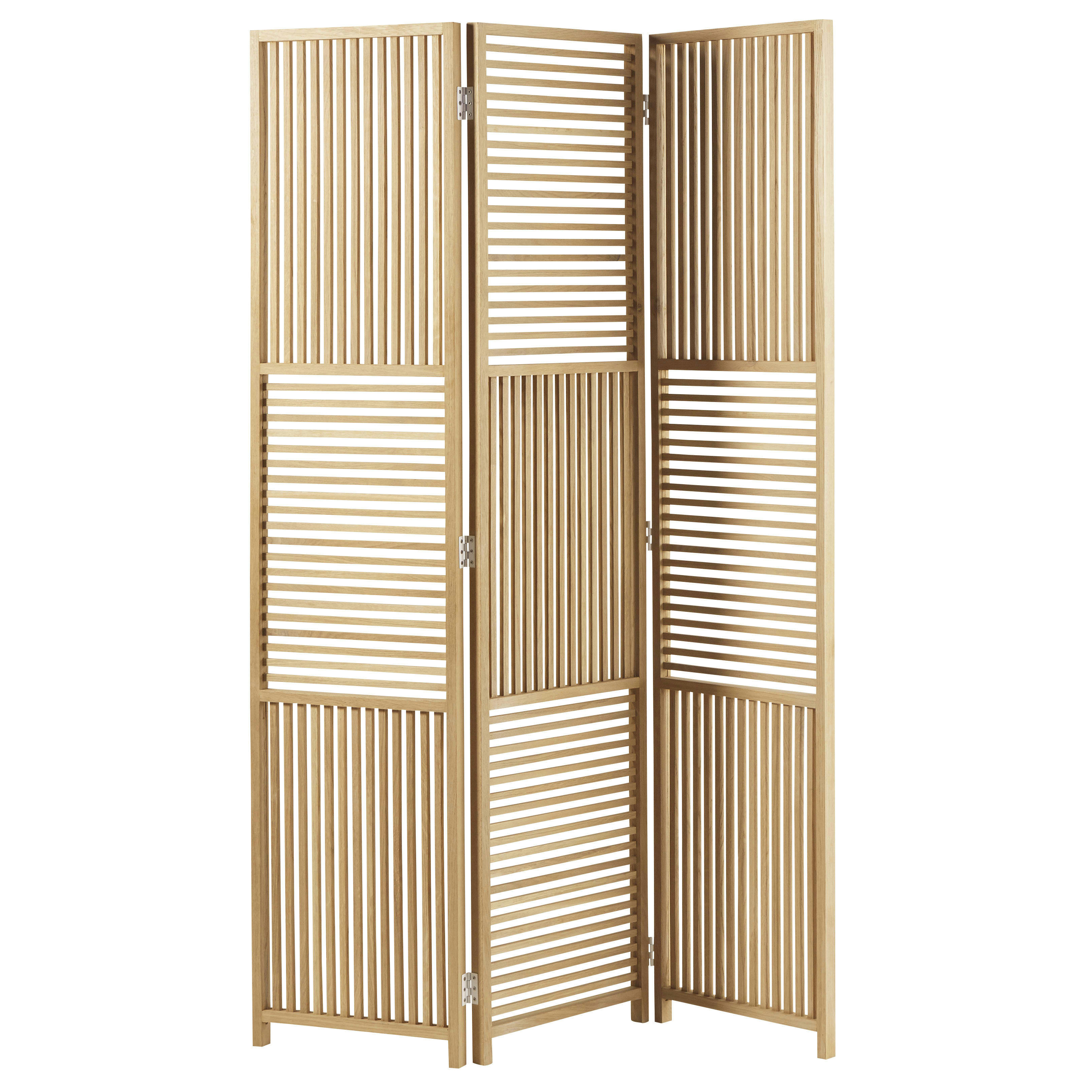 HORIZON - Paravent en hévéa ajouré