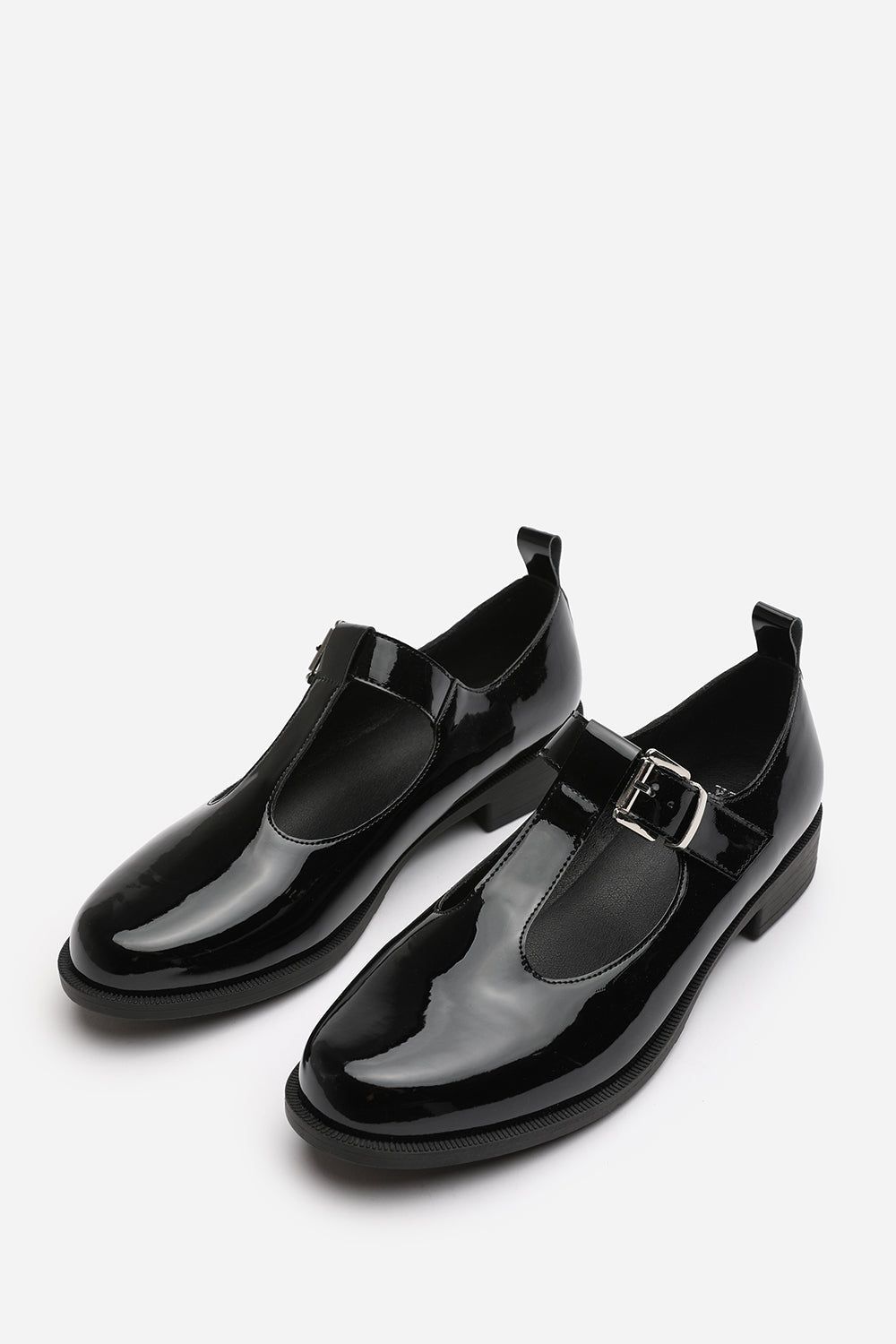 Where's That From Piper' Mary Jane Loafers With Buckle Strap