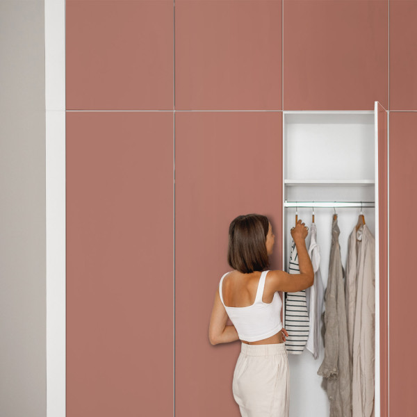 Okleina na meble Intensywny pomarańcz 50x100 Folia samoprzylepna DIY