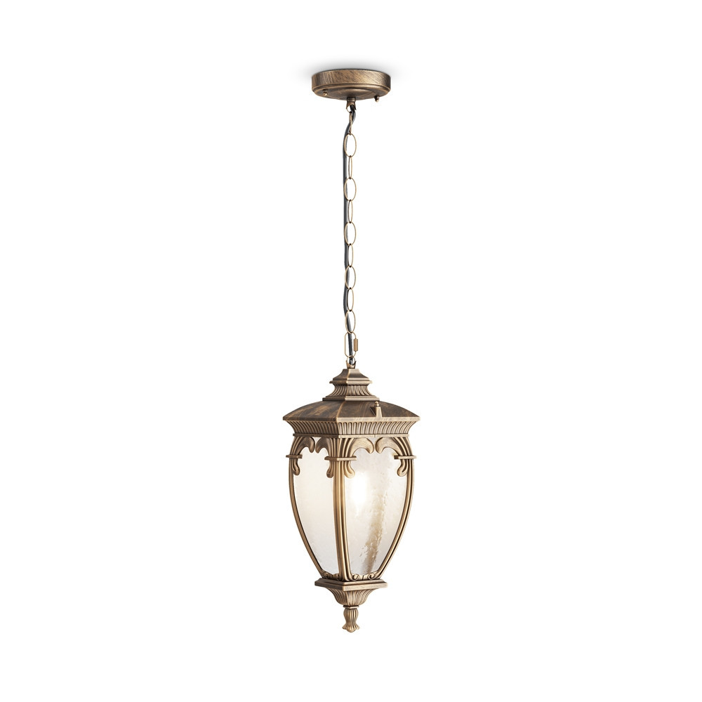 Lampa sufitowa zewnętrzna FLEUR brązowa 1 x E27 x 60W IP44 Maytoni
