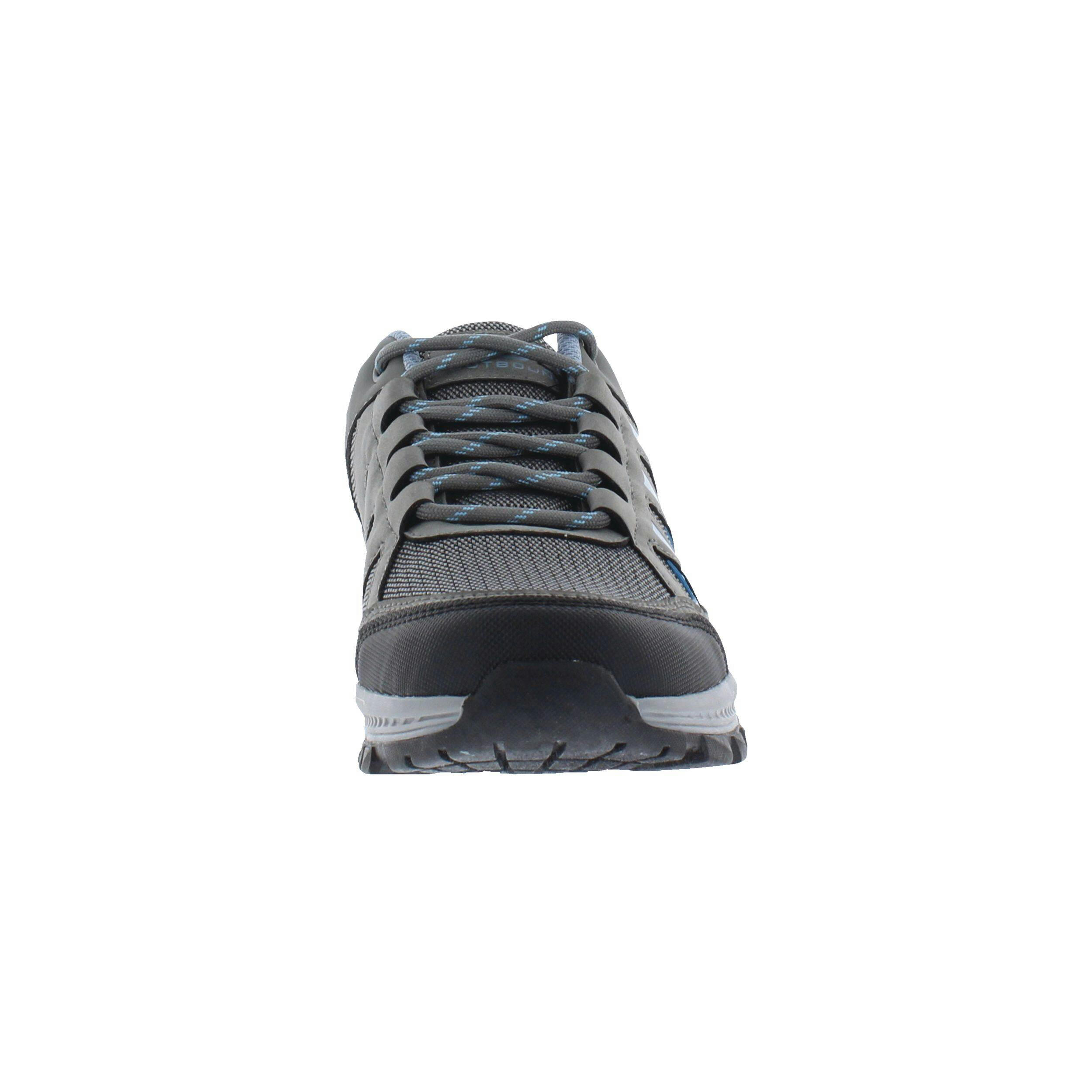 Outbound Pace Women's Low-Cut Criss-Cross Laced Hiking Shoes, Blue/Grey