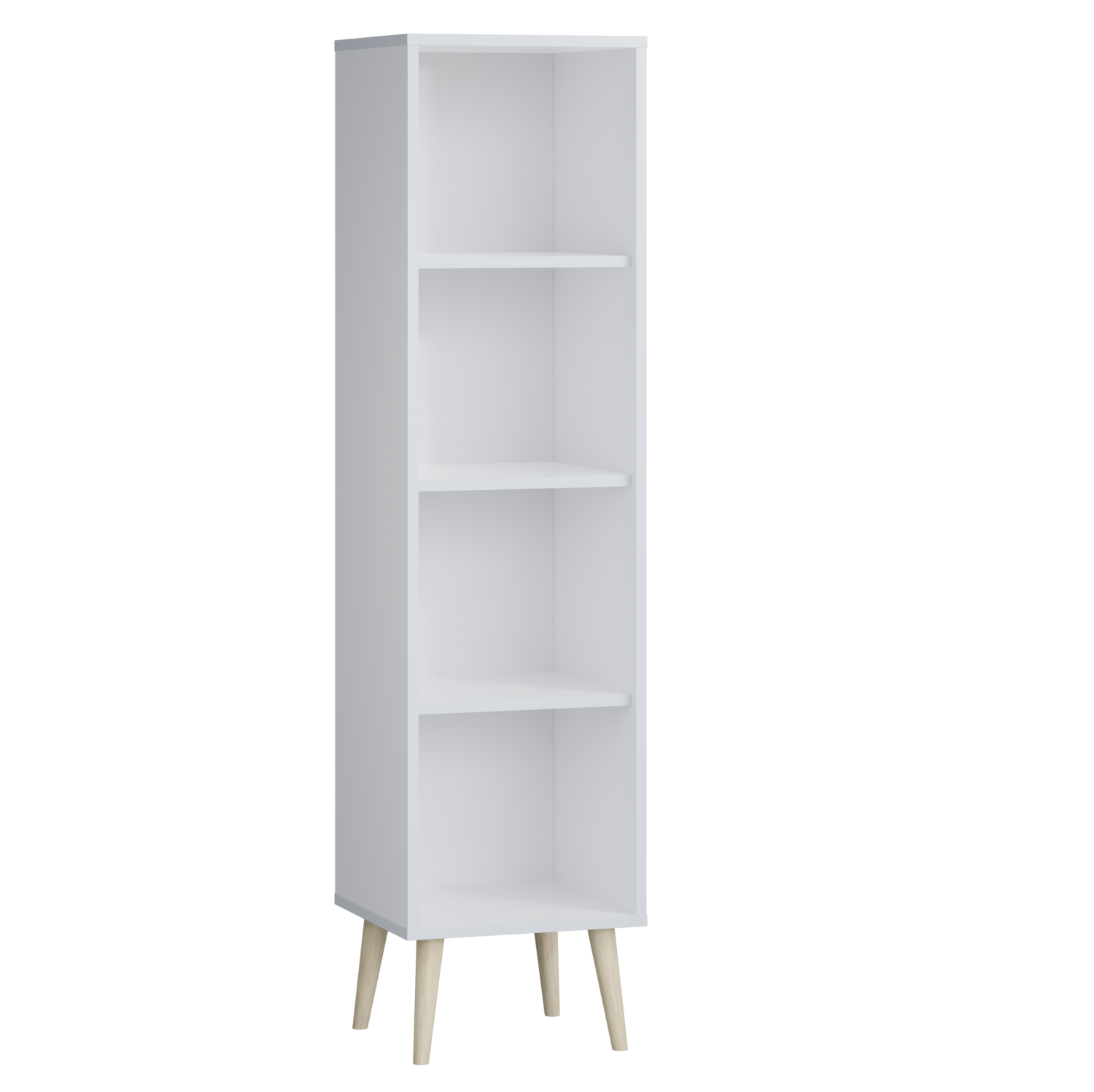 Regałdo salonu 4P 40 cm biały popularny model