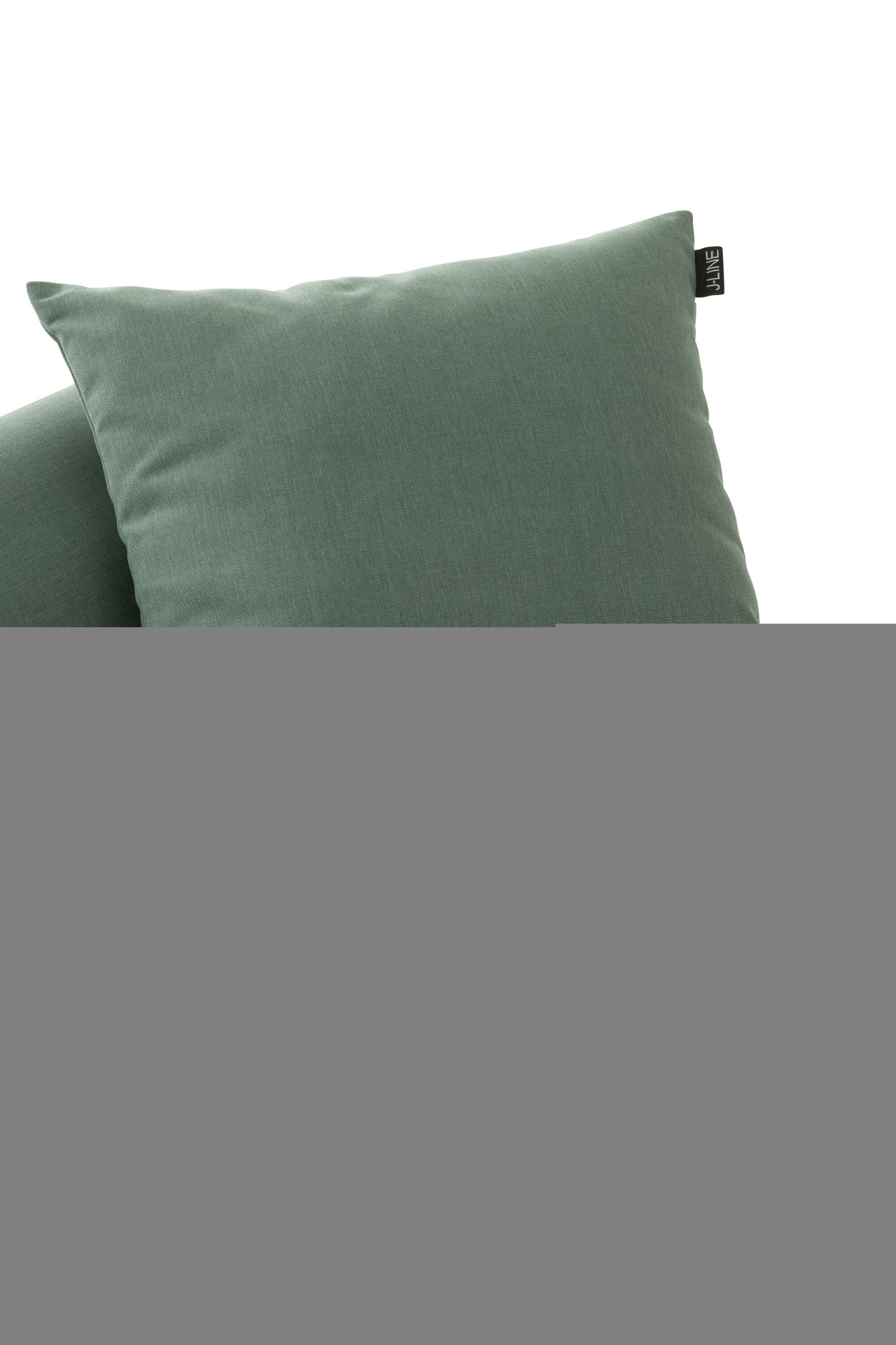 J-Line kussen Outdoor - kunststof - groen