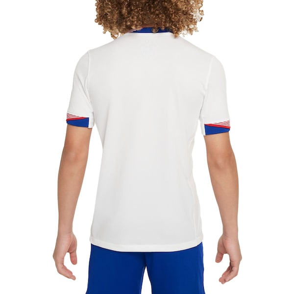 USMNT Nike Youth 2024 Home Replica Jersey - White