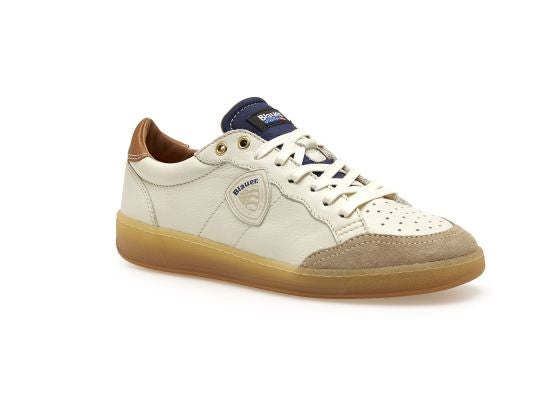 SNEAKER NAVY BROWN