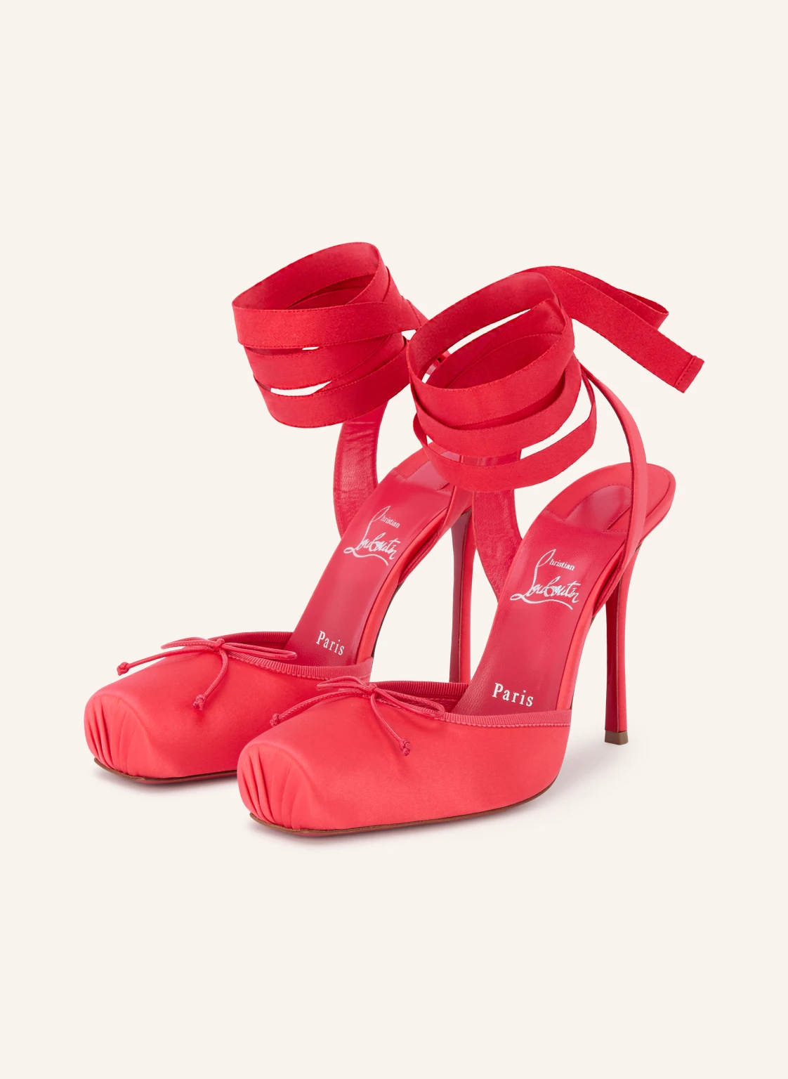 Christian Louboutin Slingpumps CASSIA LACE UP 100
