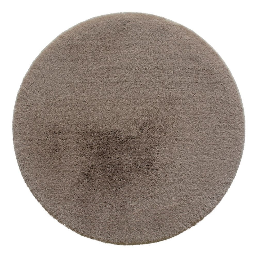GULVTEPPE PREMIUM Ø80CM BRUN