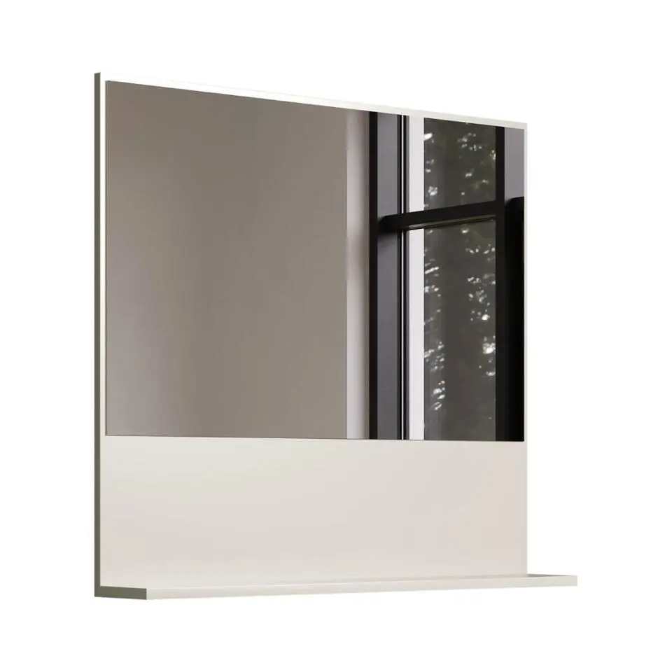 Hioshop SaoPaulo spiegel bad met 1 plank kashmir