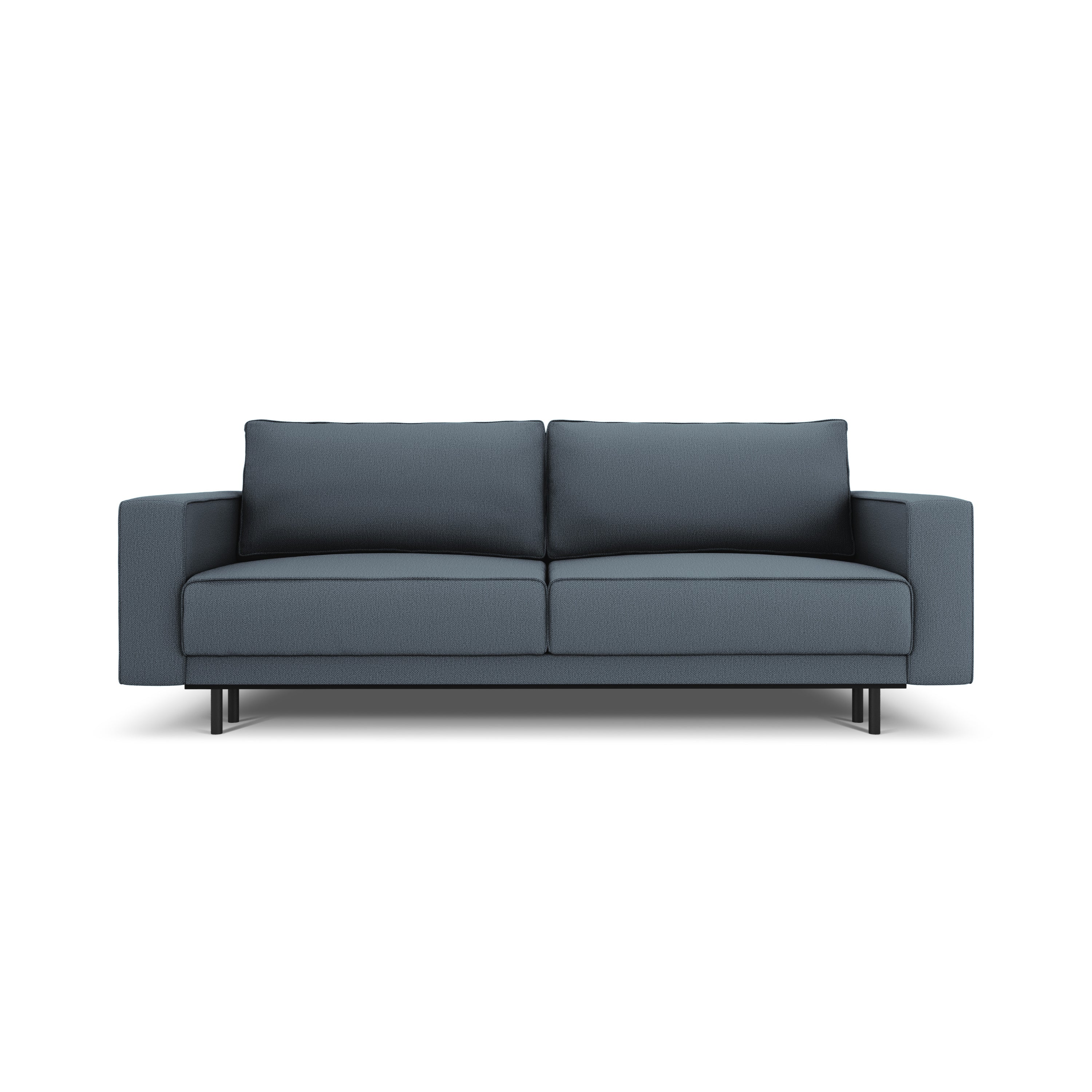 Micadoni Home Caro 3-zitsbank met Slaapfunctie - Donkerblauw