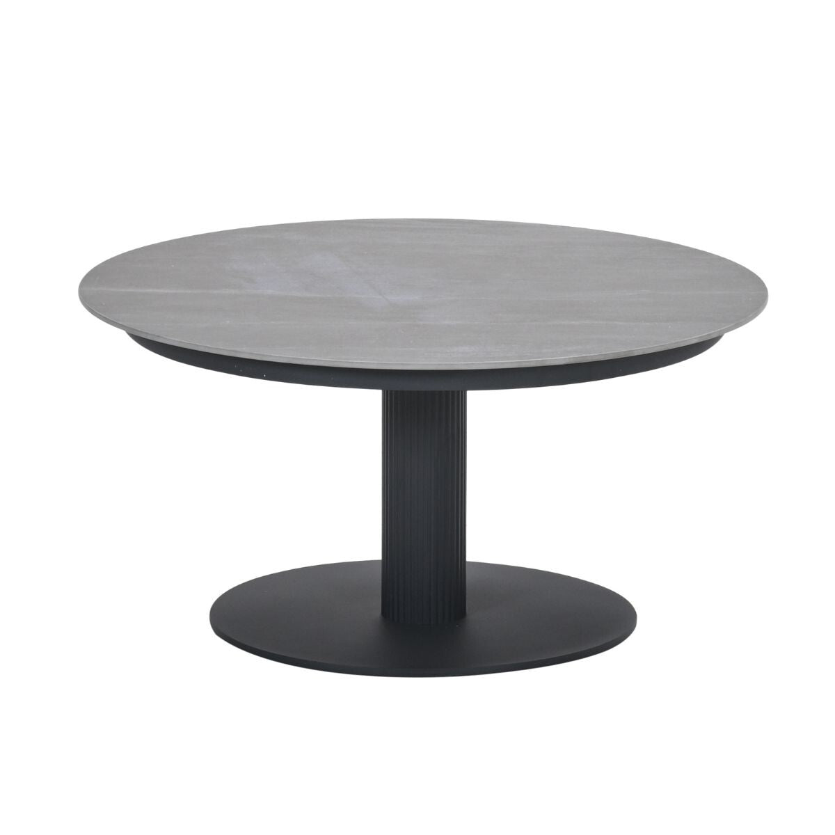 Garden Impressions Loungetafel Liam Ø80xH40 cm - donker grijs