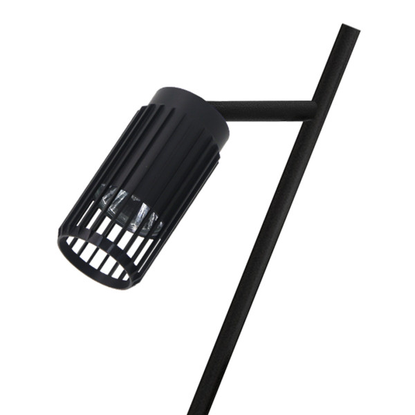 Lampka biurkowaczarna Vertical 1xGU10x8W wys:42,2cm Milagro