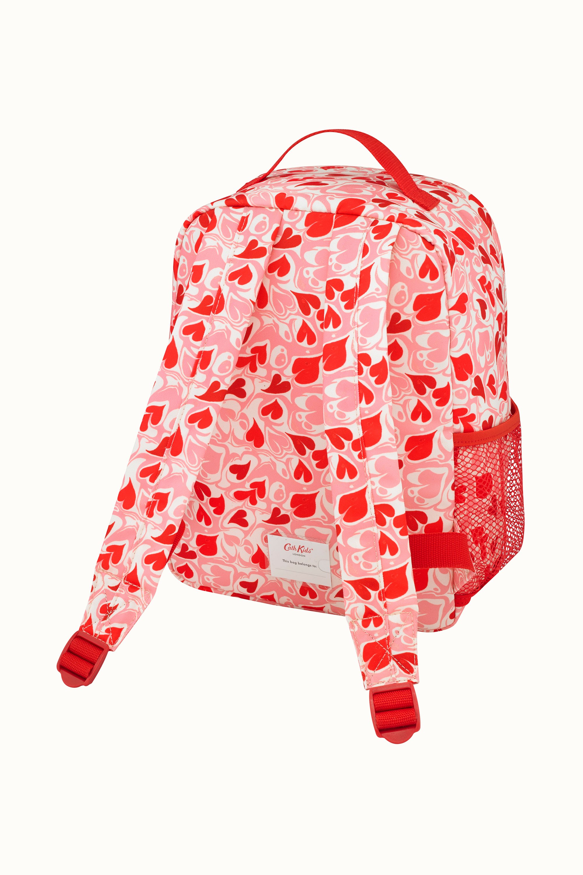 Marble Hearts Ditsy Kids Modern Large Backpack