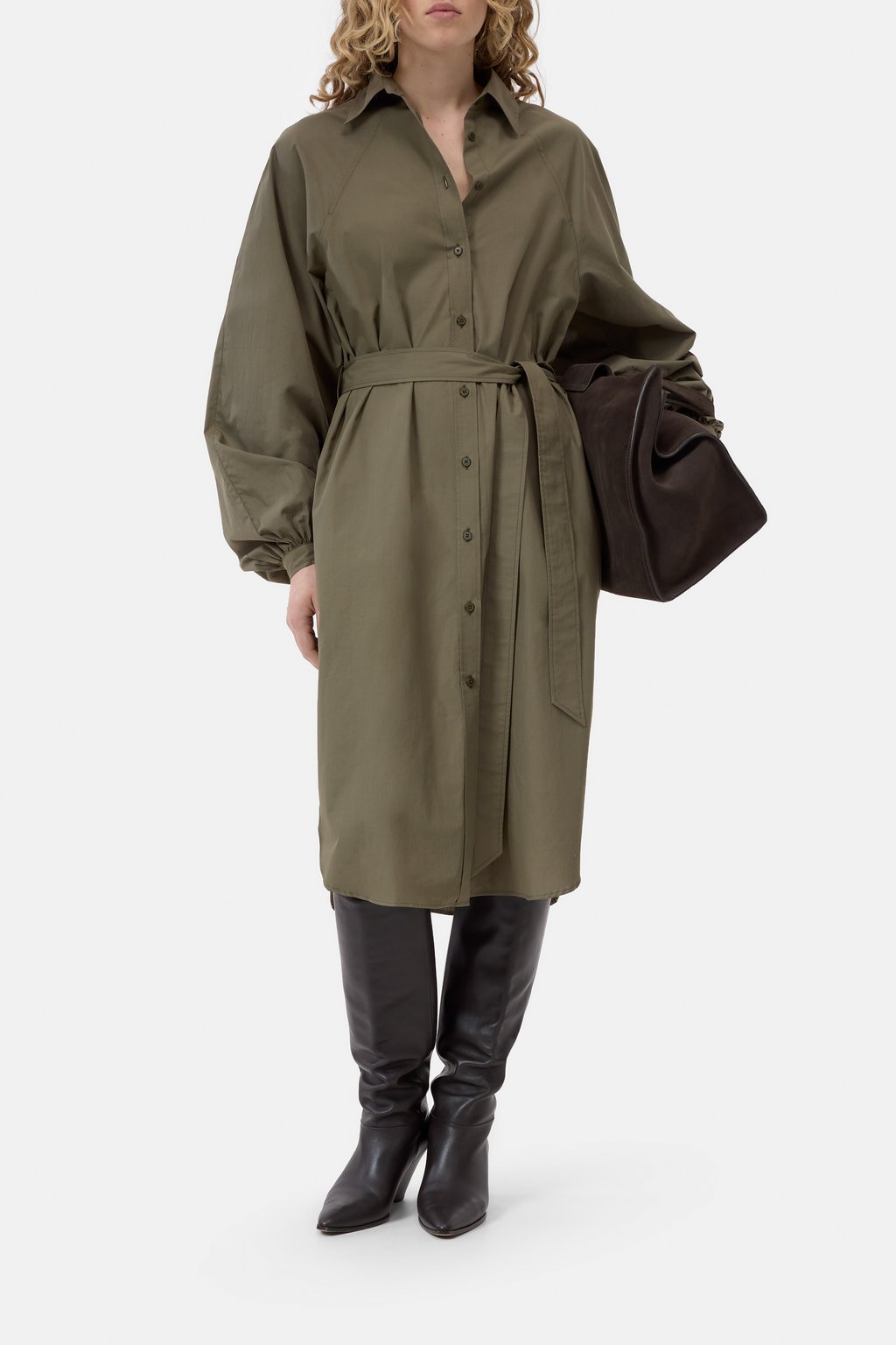 Blusen-Kleid aus Bio-Baumwolle