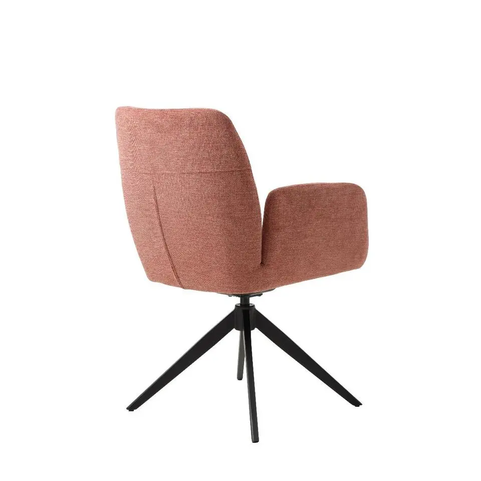 Nordic Home - Roxanne draaibare eetkamerstoel - rose