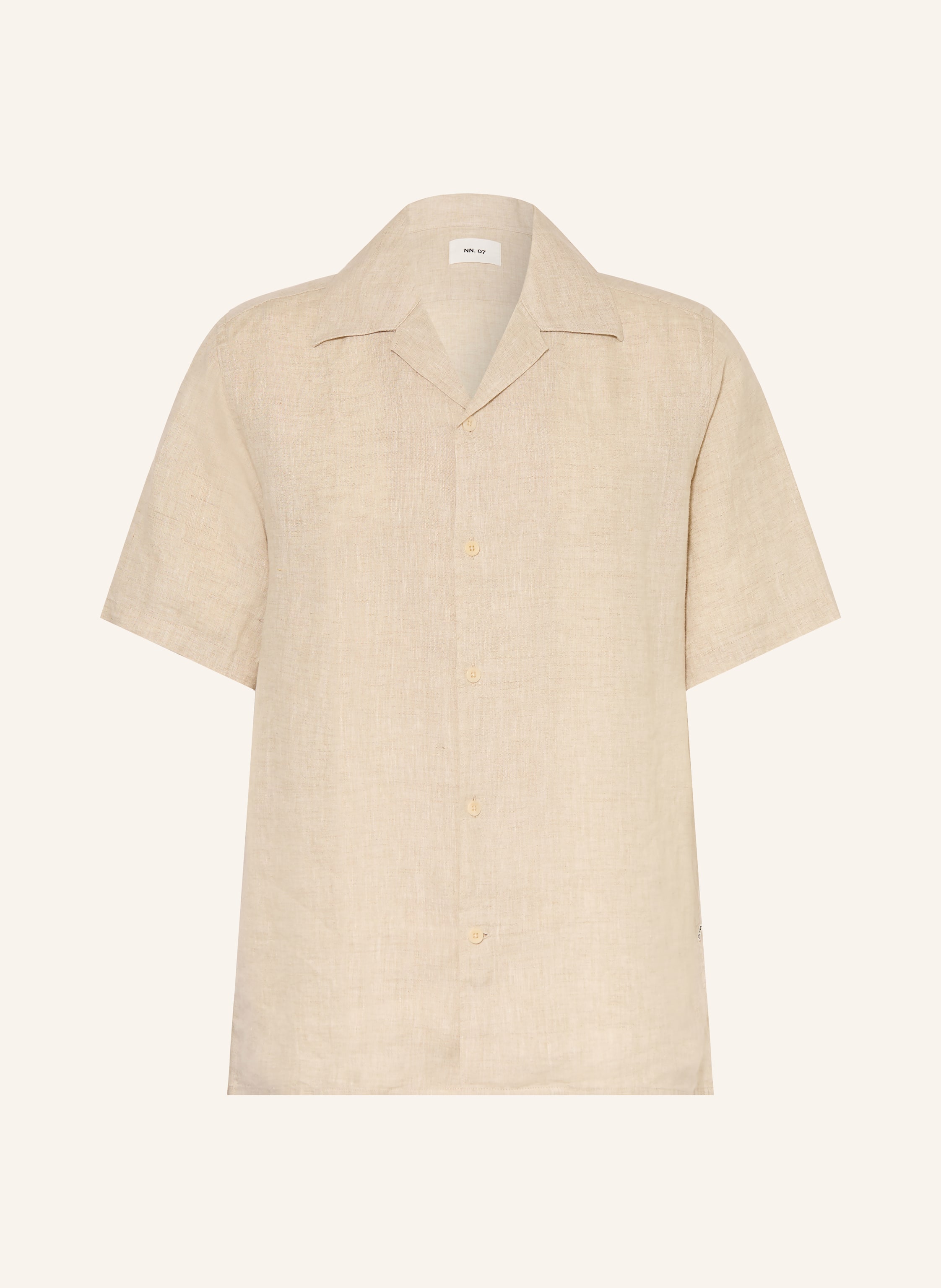 NN.07 Resorthemd JULIO Comfort Fit aus Leinen