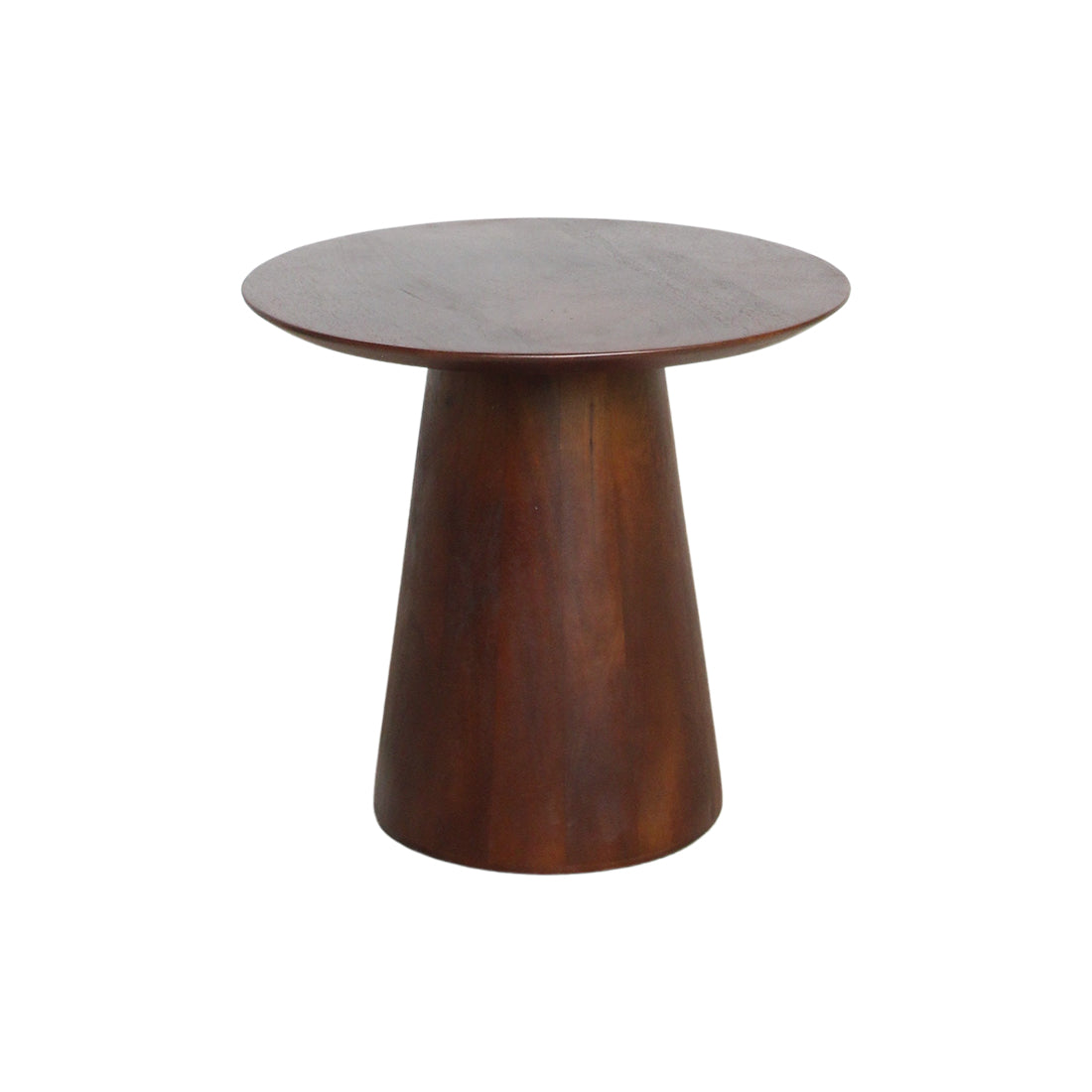 Raw Materials bijzettafel Bullnose Cone - donkerbruin - 50 cm
