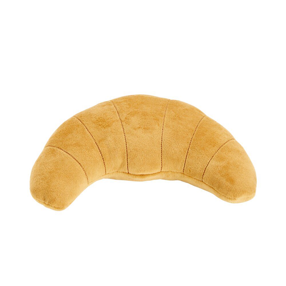 Jouet pour chien peluche croissant marron L23cm