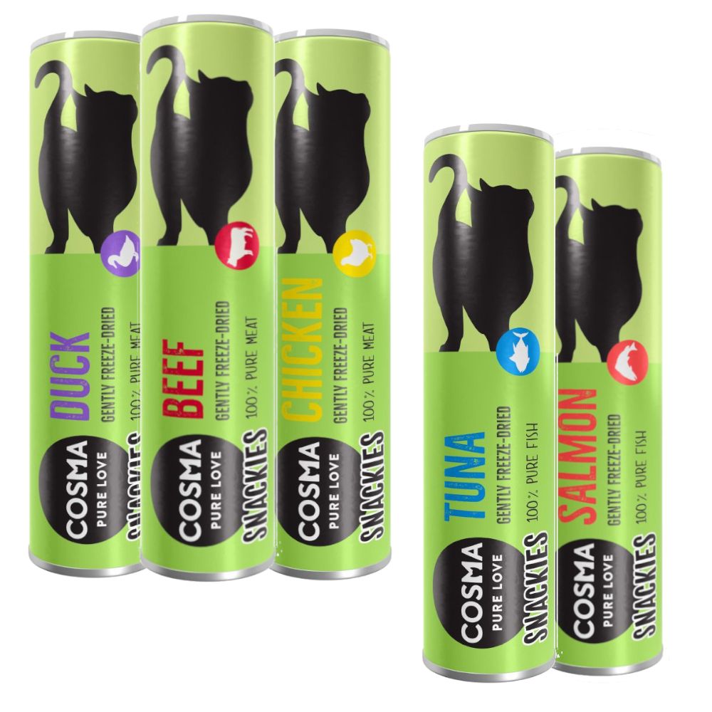 Cosma Snackies Mixed Trial Packs