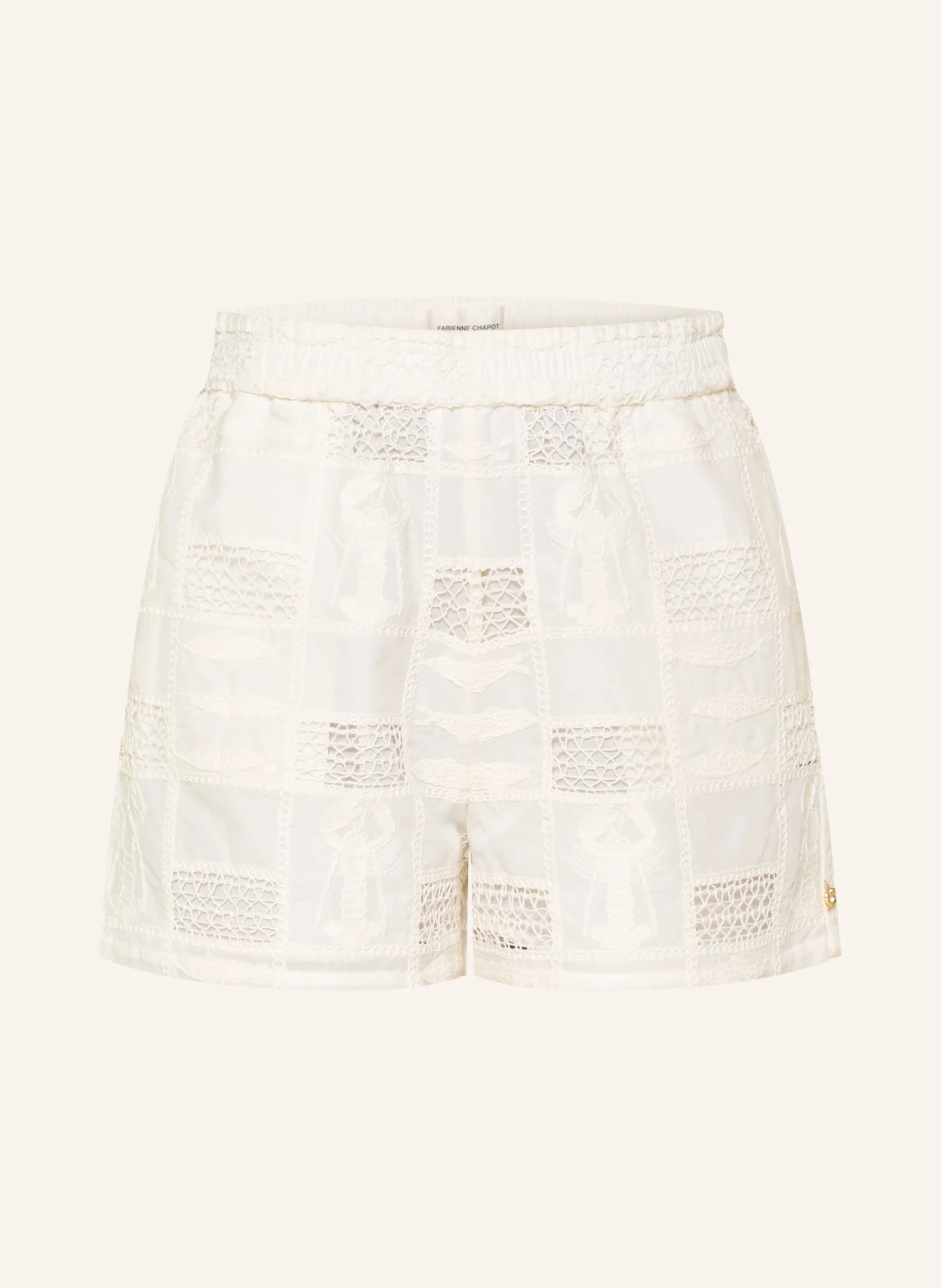 FABIENNE CHAPOT Shorts BEN mit Lochspitze und Stickereien