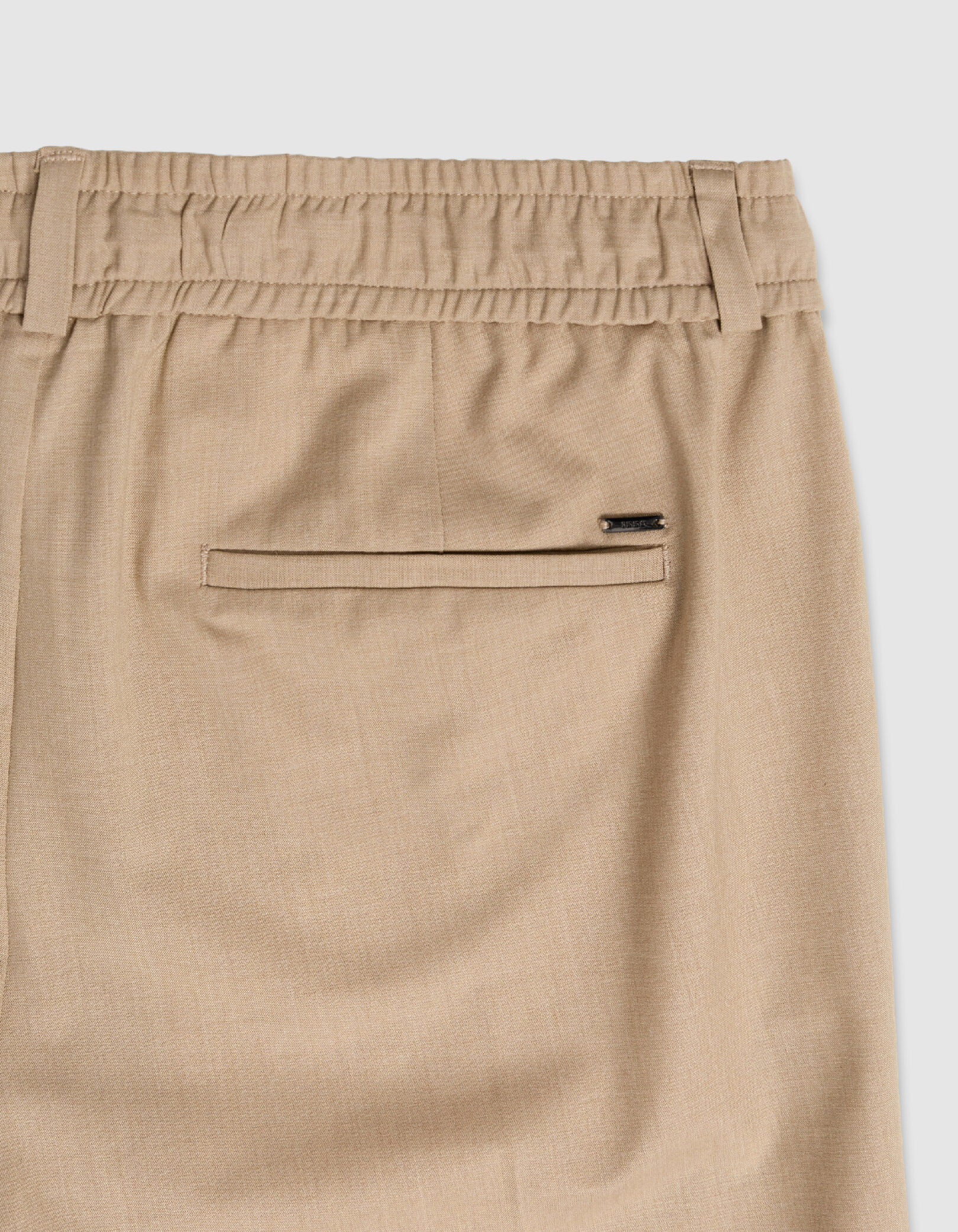 Jogpant de costume beige foncé Homme