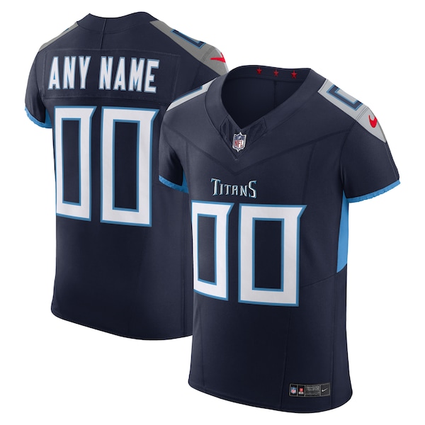 Tennessee Titans Nike  Vapor F.U.S.E. Elite Custom Jersey - Navy