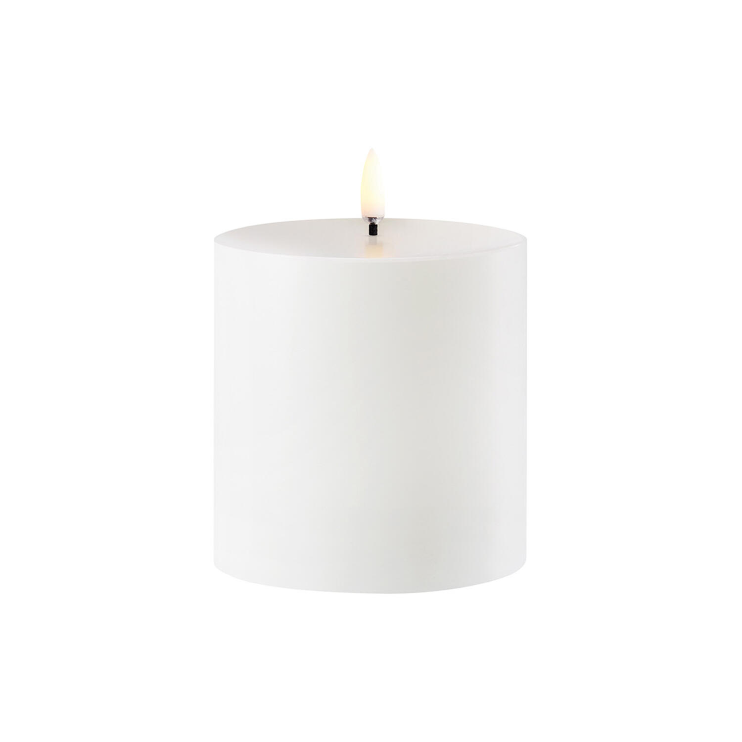 LED udendørs bloklys 10 cm, white