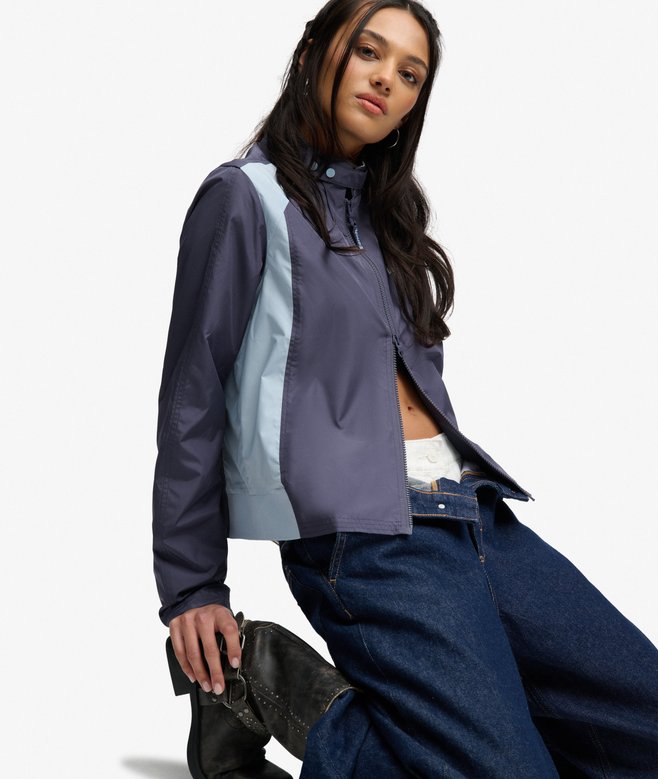Bench Racer Shell Double Zip Jacket