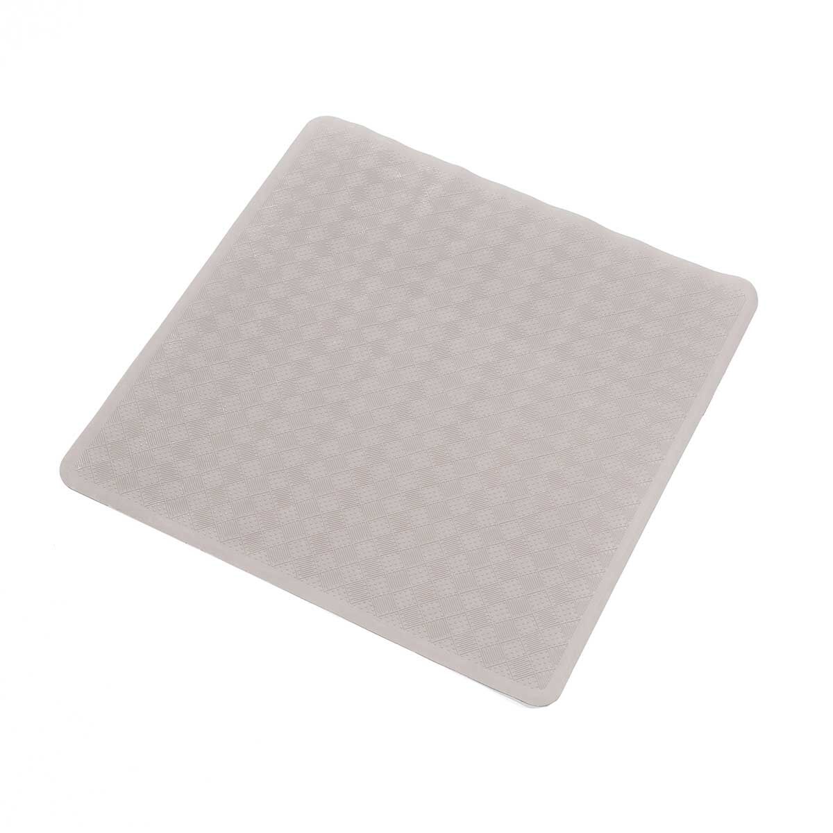 Tapete WC Antiderrapante Taupe 53x53cm