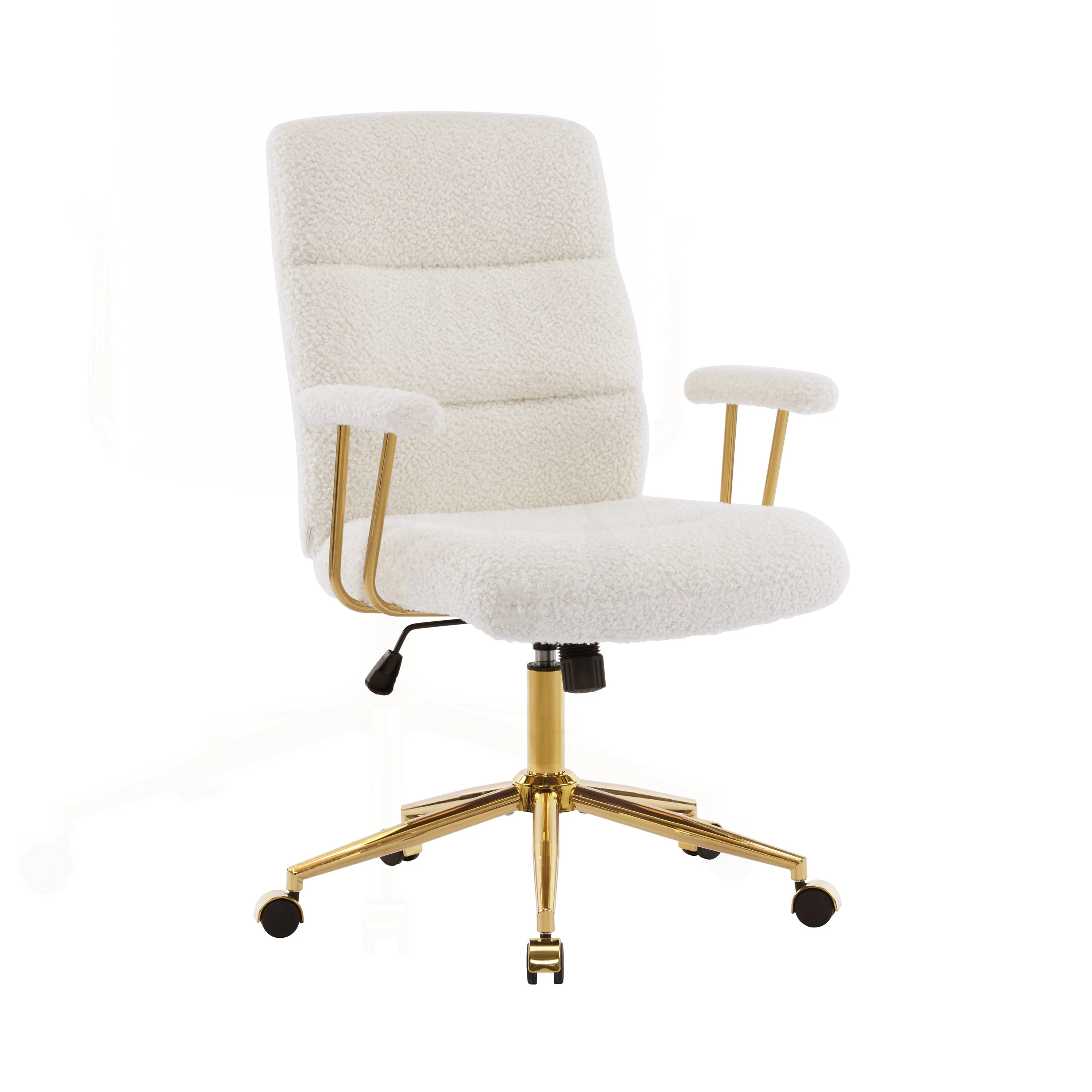 Modern Adjustable Office Chair with Padded Arms