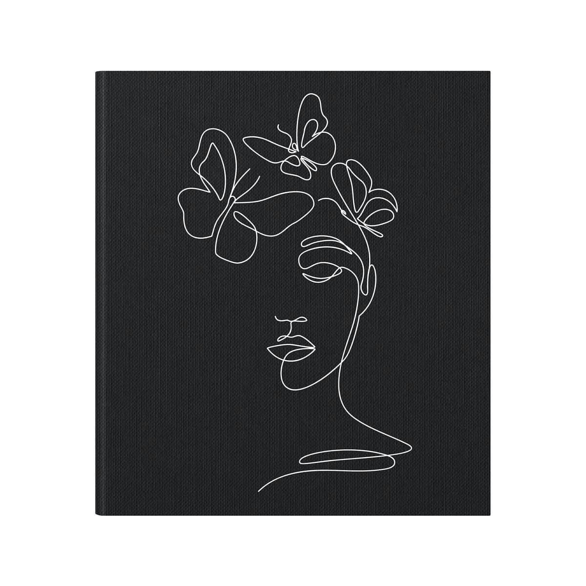 MUSE - Album photos pochettes lineart noir 200 photos 11,5x15 cm