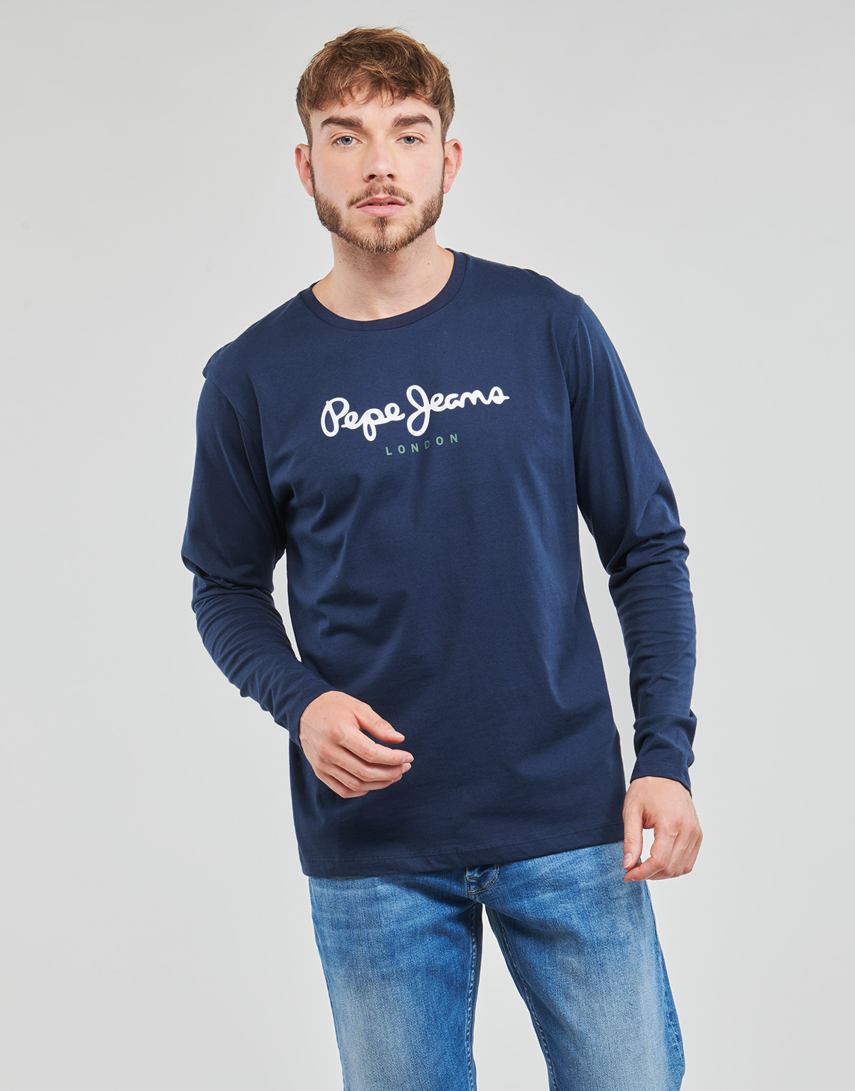 Pepe jeans - EGGO LONG - Marine