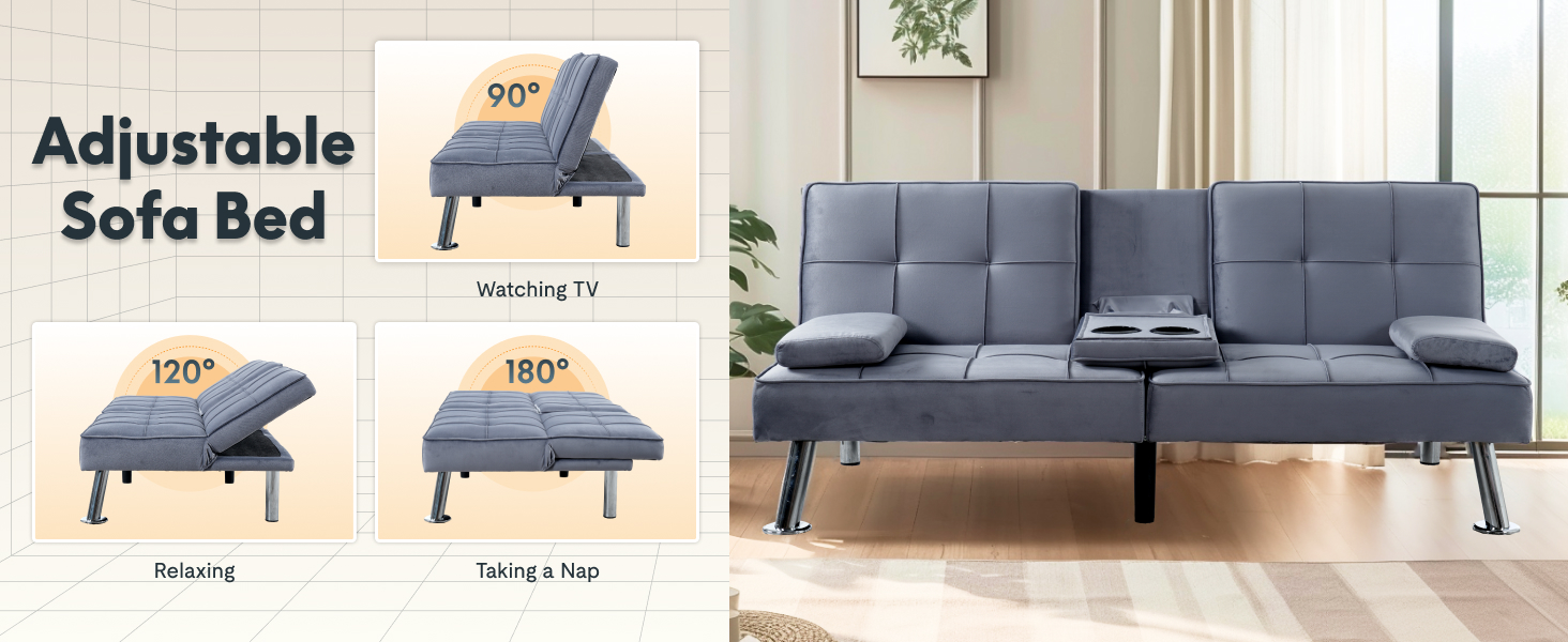 XCT3 futon sofa